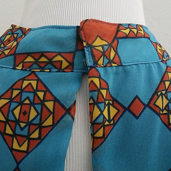 Hot & Delicious Aztec Print Open Back Dress - Picture 3 of 8